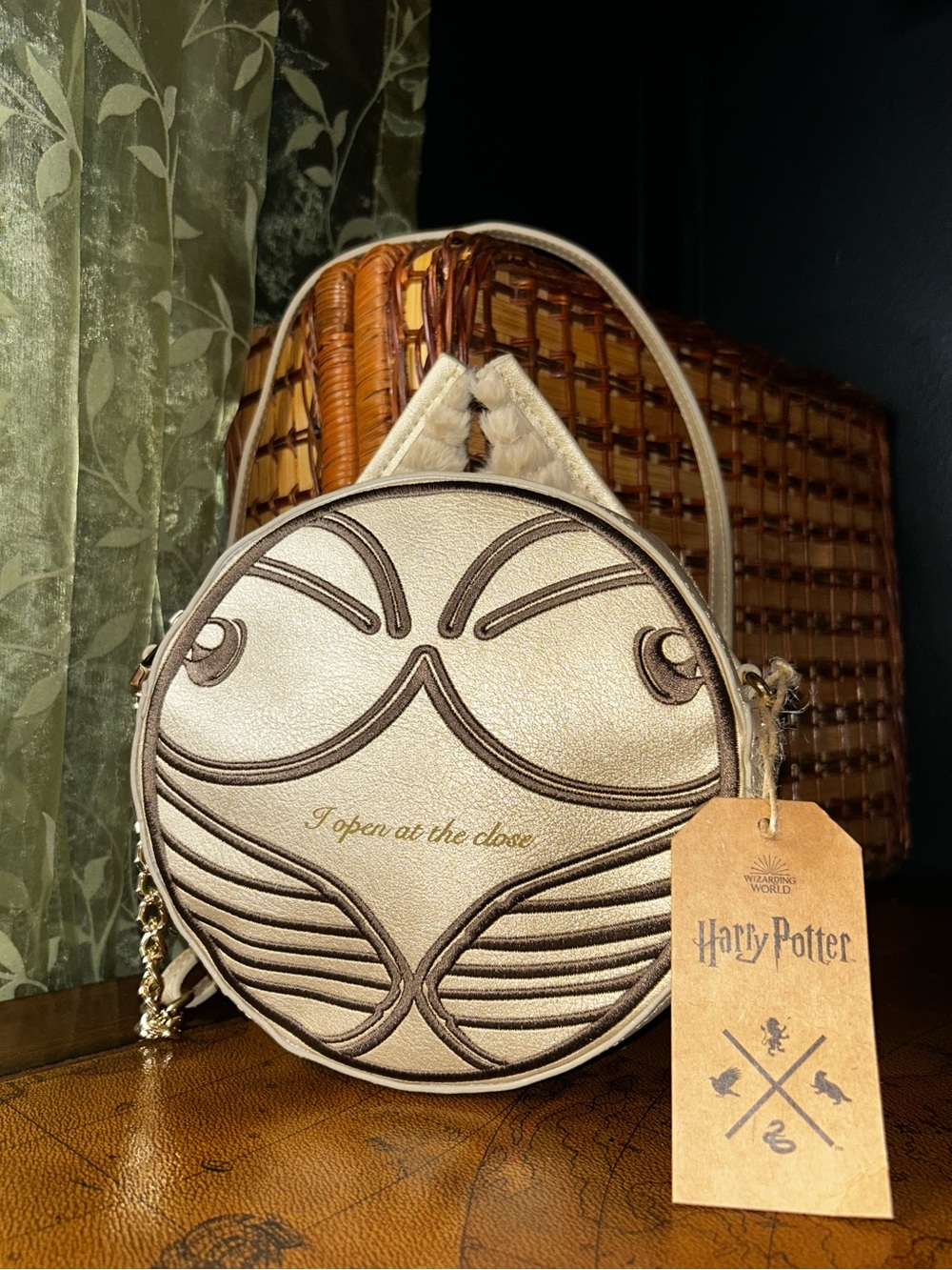 Warner Bros. Golden Snitch Harry Potter Crossbody Bag